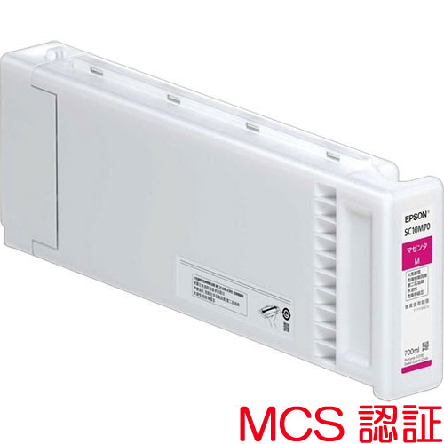 エプソン SC10M70M [SureColor用 MCS認証インク/700ml(マゼンタ)]