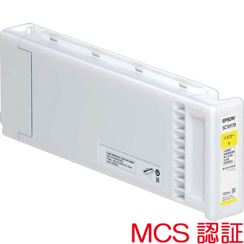 エプソン SC10Y70M [SureColor用 MCS認証インク/700ml(イエロー)]