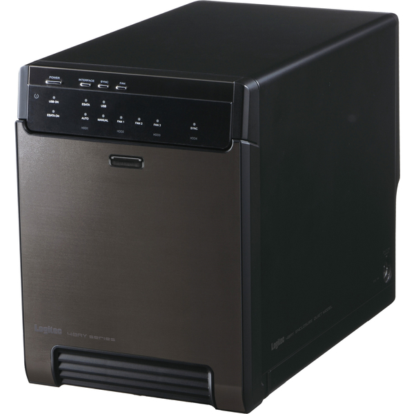 ロジテック LGB-4BNHEU3 [HDDケース/3.5インチHDD/4Bay/USB3.0+eSATA/ソフト付]