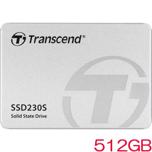 TS512GSSD230S [512GB SSD230シリーズ 2.5インチ SATA3 3D TLC搭載 280TBW アルミ筐体]