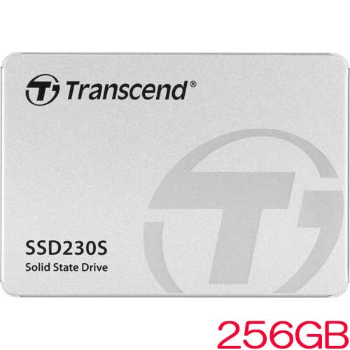 トランセンド TS256GSSD230S [256GB SSD230シリーズ 2.5インチ SATA3 3D TLC搭載 アルミ筐体]