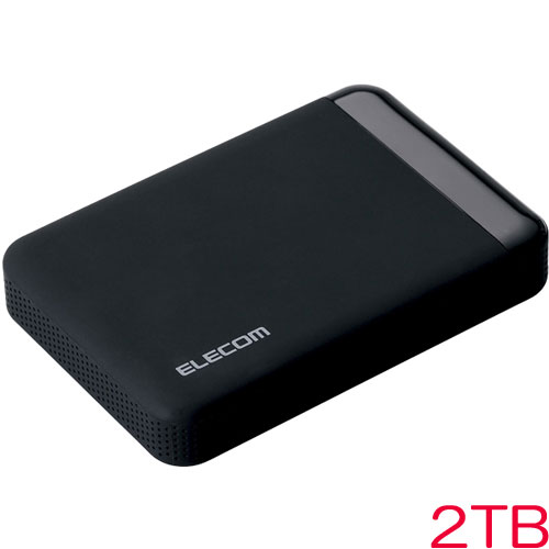 ELP-EEN020UBK [USB3.0 ポータブルHDD/HW暗号化/PW保護/2TB]