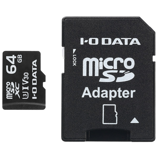 アイ・オー・データ MSDU13 MSDU13-64G [UHS-I スピードクラス3対応 microSDXCカード 64GB]