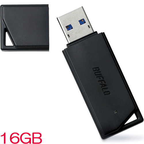 RUF3-K16GB-BK [USB3.1(Gen1)メモリー バリューモデル 16GB ブラック]