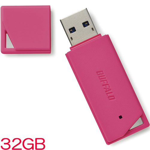 バッファロー RUF3-K32GB-PK [USB3.1(Gen1)メモリー バリューモデル 32GB ピンク]