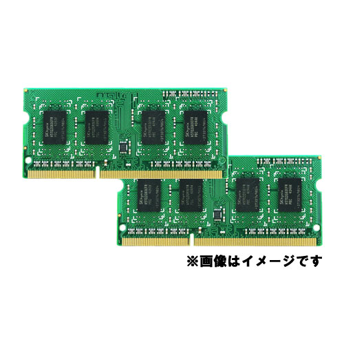 Synology RAM1600DDR3L-4GBX2 [NAS用増設メモリ 8GB(4GB x 2) Kit DDR3L-1600 unbuffered SO-DIMM 204pin CL=11]