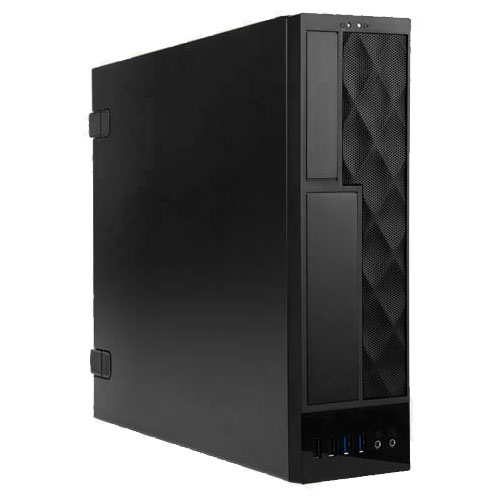 IN-WIN IW-CE685/300P [Micro-ATX スリムタワーケース CE685 ブラック 300W 80PLUS PLATINUM電源搭載]