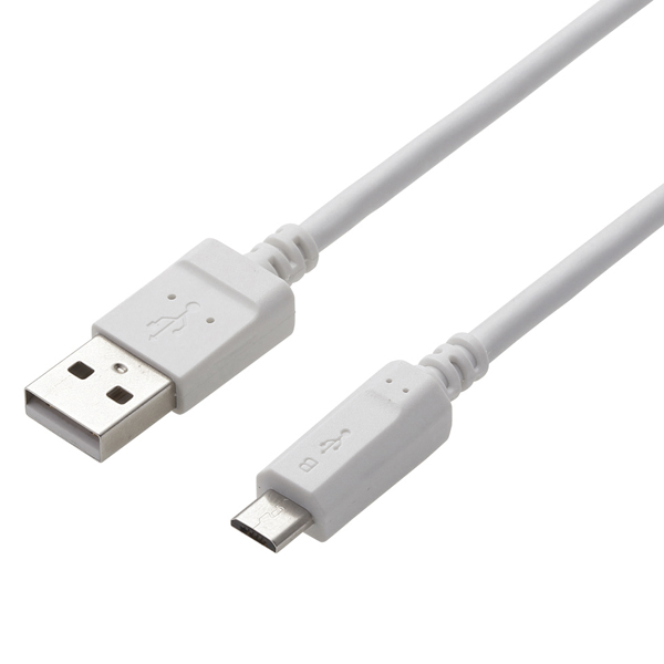 エレコム MPA-AMB2U15WH [microUSBケーブル/2A/通信・充電/1.5m/ホワイト]