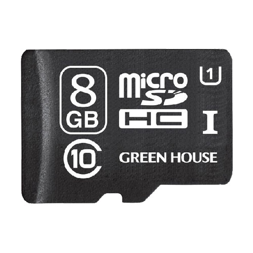 グリーンハウス GH-SDMRHCUB8G [microSDHCカード UHS-I U1 クラス10 8GB]