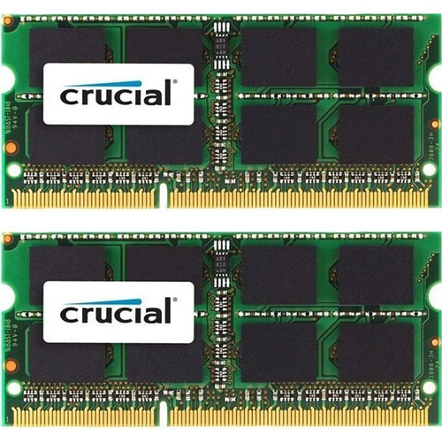 クルーシャル CT2K16G4S24AM [32GB Kit (16GBx2) DDR4 2400(PC4-19200) CL17 DR x8 Unbuffered SODIMM 260pin for Mac]