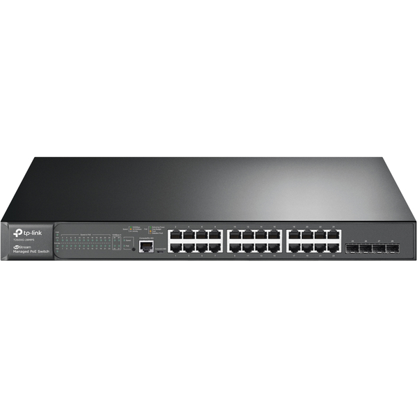 TP-LINK T2600G-28MPS [JetStream 24G L2 Managed PoE+ Switch]