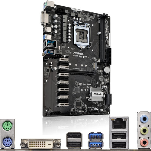 E Trend Asrock H110 Pro Btc マザーボード Intel H110 Lga 1151 Ddr4 1 X Pcie 3 0 12 X Pcie 2 0 Atx E Trend Asrock H110 Pro Btc マザーボード Intel H110 Lga 1151 Ddr4 1 X Pcie 3 0 12 X Pcie 2 0 Atx