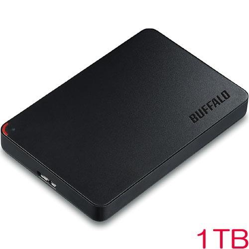 バッファロー HD-NRPCF1.0-BB [USB3.0 ポータブルHDD 1TB BUFFALO バッファロー]