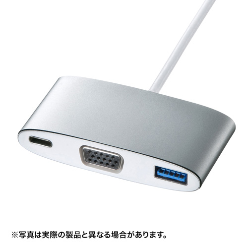 サンワサプライ AD-ALCMVP01 [USB Type C-VGAマルチ変換アダプタプラス]