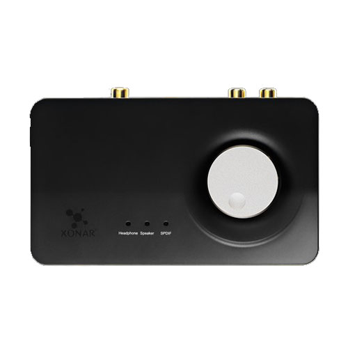 正規品 F Mkii U7 Xonar Hdサラウンドのパワフルな性能を持ちながら Usbバスパワーで駆動するコンパクトなプラグアンドプレイusbサウンドカード ヘッドホンアンプ内蔵 7 1ch Asus Usbハブ