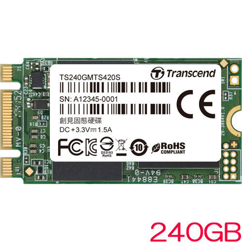 TS240GMTS420S [240GB SSD MTS420S M.2 Type 2242 SATA-III 6Gb/s 3D TLC NAND]