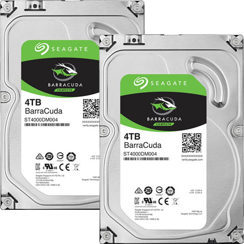 Seagate 3.5インチHDD 4TB ST4000DM004 稼働品