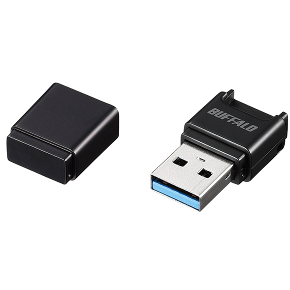 BSCRM100U3BK [USB3.0 microSD用コンパクトカードリーダー ブラック]