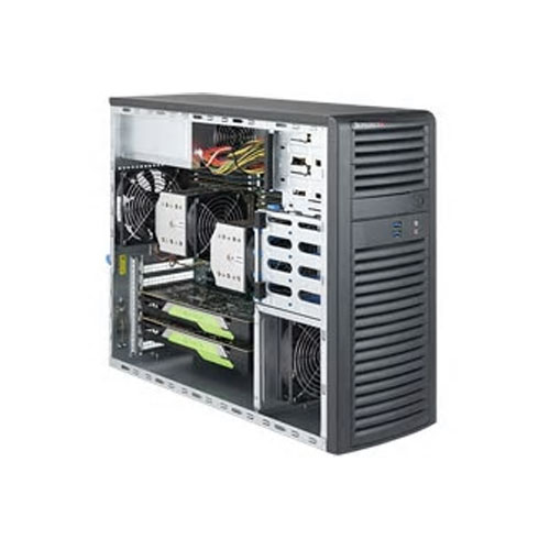 Supermicro SYS-7039A-I [SuperWorkstation (Intel C621/2ｘLGA3647/16ｘDDR4/2ｘGbE/SATA/1200W/Mid-Tower)]