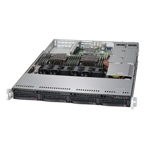 Supermicro SYS-6019P-WTR [WIO SuperServer (Intel C621/2ｘLGA3647/12ｘDDR4/2ｘGbE/4ベイ/SATA/2ｘ700W/1U)]