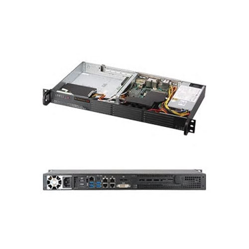 Supermicro SYS-5019S-TN4 [SuperServer (Intel Xeon E3-1585 v5/C236/2ｘDDR4 SO-DIMM/4ｘGbE/SATA/200W/1U)]