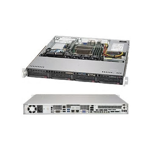 Supermicro SYS-5019S-M [SuperServer (Intel C236/LGA1151/4ｘDDR4/2ｘGbE/4ベイ/SATA/350W/1U)]