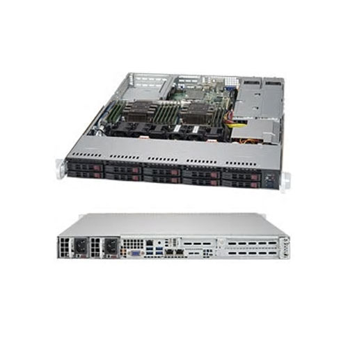 Supermicro SYS-1029P-WTRT [WIO SuperServer (C621/2ｘLGA3647/12ｘDDR4/2ｘ10GbE/10ベイ/SATA/2ｘ750W/1U)]