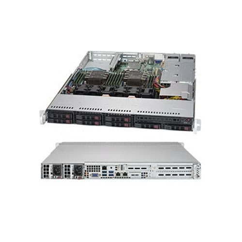 Supermicro SYS-1029P-WTR [WIO SuperServer (Intel C621/2ｘLGA3647/12ｘDDR4/2ｘGbE/8ベイ/SATA/2ｘ750W/1U)]