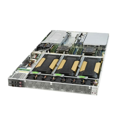 Supermicro SYS-1029GQ-TRT [GPU SuperServer (C621/2ｘLGA3647/12ｘDDR4/2ｘ10GbE/2ベイ/SATA/2ｘ2000W/1U)]