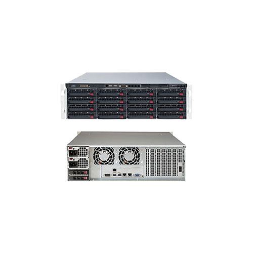 Supermicro SSG-6039P-E1CR16L [SuperStorage Server (C624/2ｘLGA3647/16ｘDDR4/2ｘ10GbE/16ベイ/SAS/2ｘ1200W/3U)]
