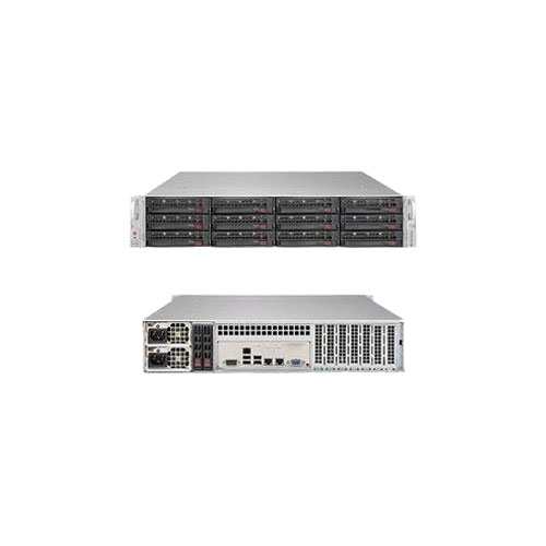 Supermicro SSG-6029P-E1CR12L [SuperStorage Server (C624/2ｘLGA3647/16ｘDDR4/2ｘ10GbE/12ベイ/SAS/2ｘ1200W/2U)]
