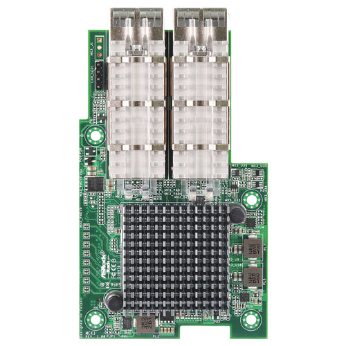 ASRock Rack MCX3 [PCIE X8 Mezzanine card 109 x 68 mm (2 x QSFP+ 40Gb/s Mellanox ConnectX-3 Pro EN)]