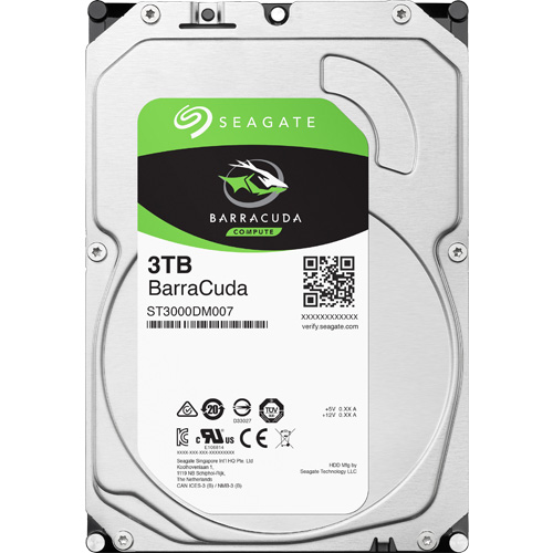 ST3000DM007 [BarraCuda（3TB 3.5インチ SATA 6G 256MB）]