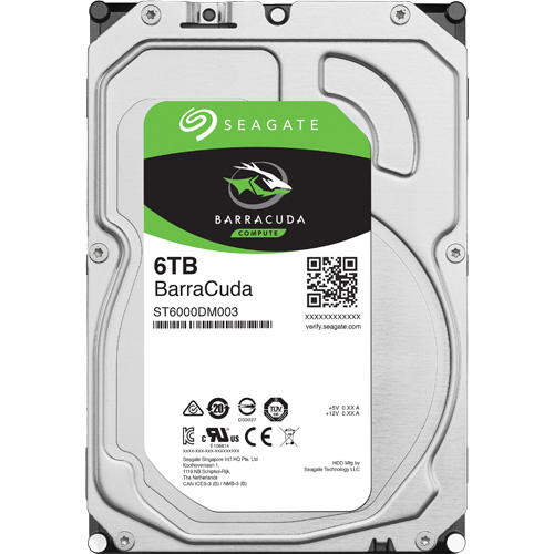 ST6000DM003 [BarraCuda（6TB HDD 3.5インチ SATA 6G 256MB）]