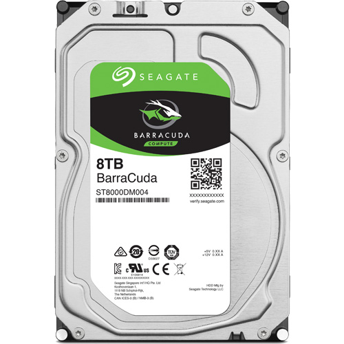 シーゲート ST8000DM004 [BarraCuda（8TB HDD 3.5インチ SATA 6G 256MB）]