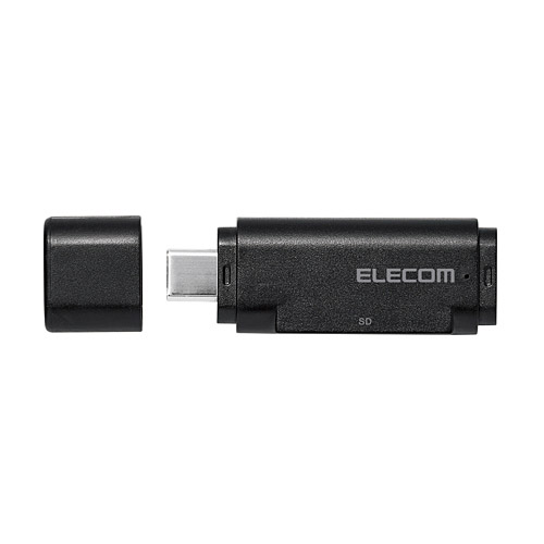 エレコム MR3C-D011BK [メモリリーダライタ/USB Type-C/SD+microSD用/ブラック]