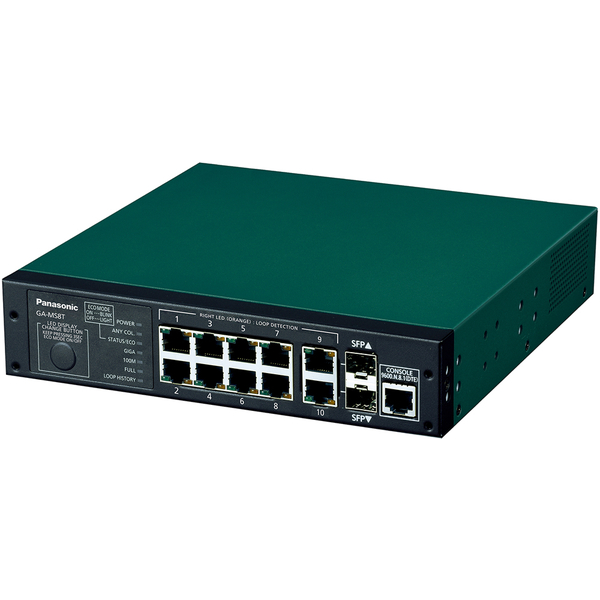 パナソニックEWネットワークス PN26084B3 [10ポート L2スイッチ GA-MS8T 3年SB]