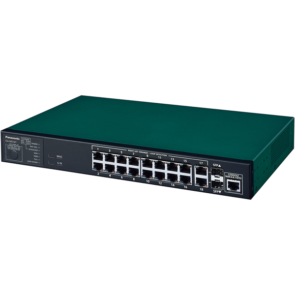 パナソニックEWネットワークス PN26164B3 [18ポート L2スイッチ GA-MS16T 3年SB]