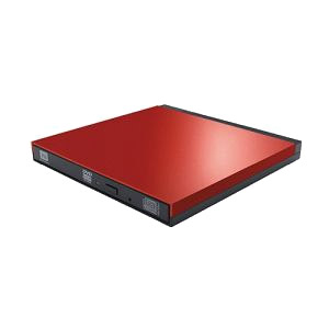 ロジテック LDR-PUE8U3VRD [DVDディスクドライブ/USB3.0/オールインワンソフト付/レッド]