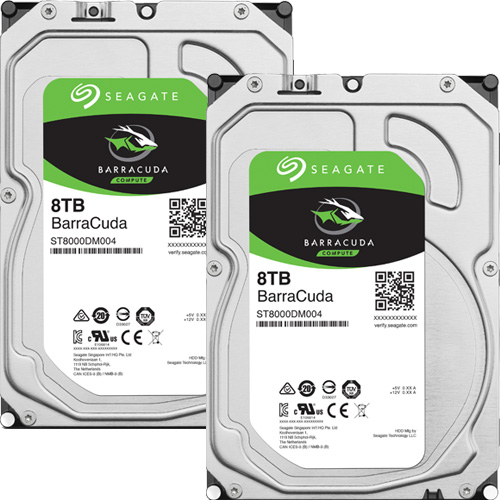 Seagate BarraCuda HDD ST8000DM004 2台 新品