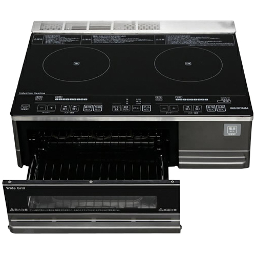 直売正規品 アイリスオーヤマ IHC-SG221 2口IHクッキングヒーター 調理機器