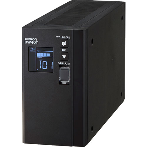 オムロン POWLI BW40T [UPS 常時商用(正弦波)/400VA/250W/縦型]