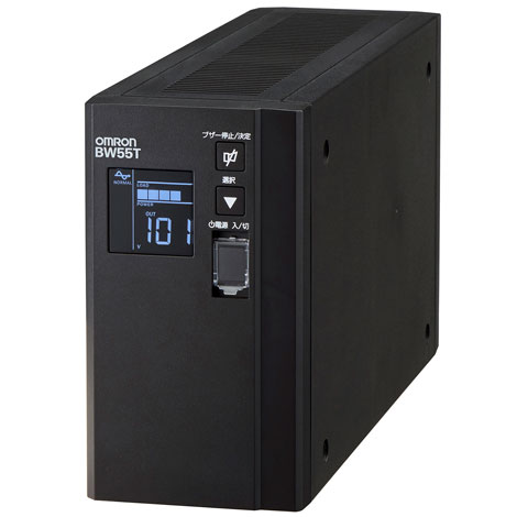 オムロン POWLI BW55T [UPS 常時商用(正弦波)/550VA/340W/縦型]