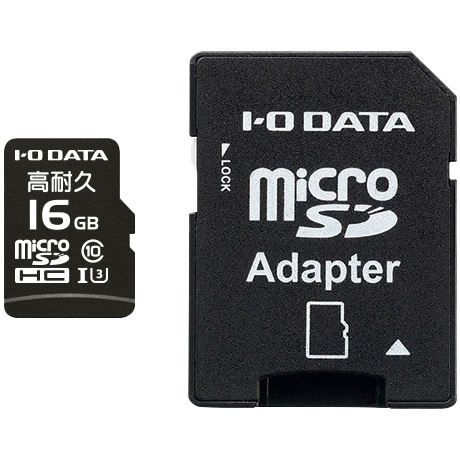 アイ・オー・データ MSD-IMA MSD-IMA16G [UHS-I U3対応 高耐久microSDHCカード 16GB]