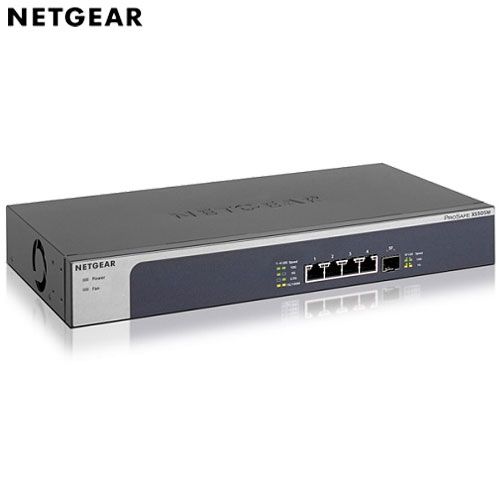 NETGEAR XS505M-100AJS [XS505M 10Gx4ポート マルチギガ・アンマネージスイッチ]