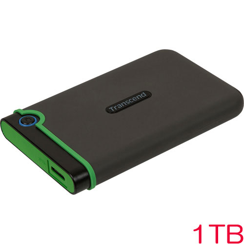 TS1TSJ25M3S [1TB ポータブルHDD StoreJet 25M3 USB3.0対応 アイロングレー]