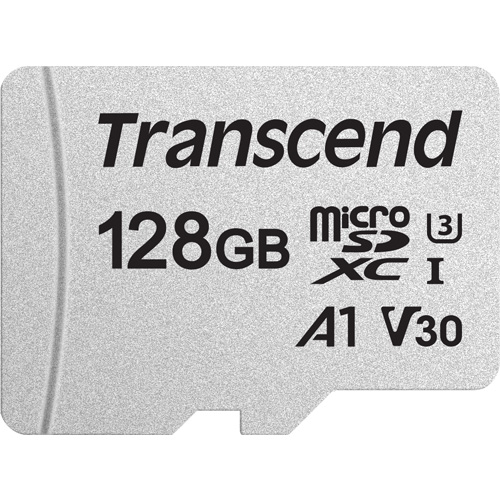 TS128GUSD300S [128GB microSDXC USD300S Class 10、UHS-I U3、V30、A1 対応]