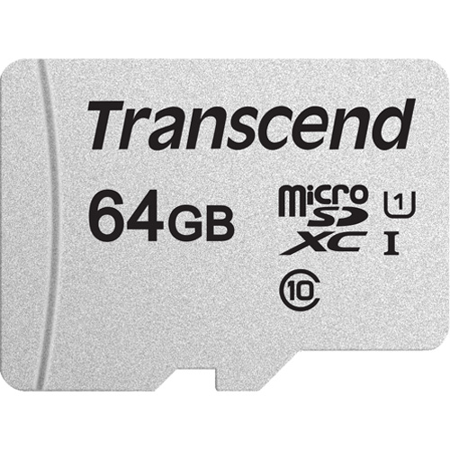 トランセンド TS64GUSD300S [64GB microSDXC 300S Class 10、UHS-I U1 対応]