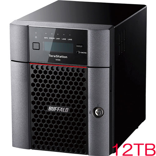 TeraStation WSS WS5420DN12S6 [WSS2016 SE 4ドライブNAS 12TB]