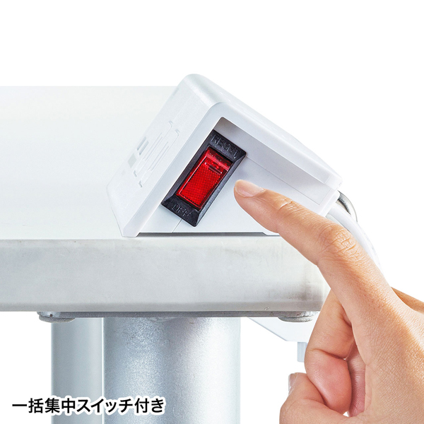 e-TREND｜サンワサプライ TAP-B105U-3W [USB充電ポート付き便利タップ(クランプ固定式)]